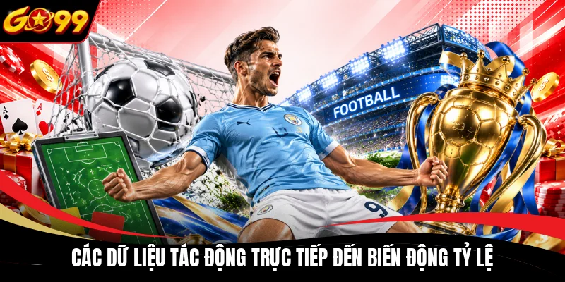 Các dữ liệu tác động trực tiếp đến biến động tỷ lệ