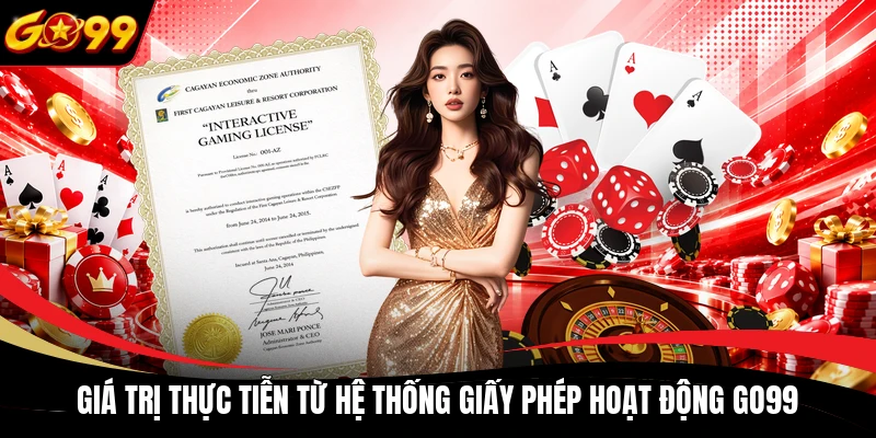Giá trị thực tiễn từ hệ thống giấy phép hoạt động GO99